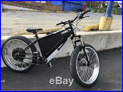 10,000watt RAPTOR Fat Ebike. 84v 20ah, QS V3 Motor, Display App Electric Bike