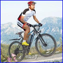 1000500W Shimano 26INCH Electric Bike Mountain-Bicycle EBike 48V Li-Battery US