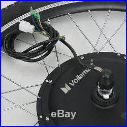 1000W Electric Bicycle Motor Conversion Kit E Bike Cycling Front Wheel LCD Meter