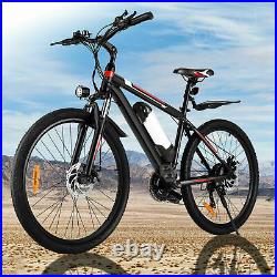1000W500W Shimano 26INCH Electric Bike Mountain-Bicycle EBike Commuter Adults