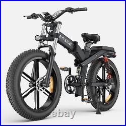 1200W 29.2Ah Dual Batteries ENGWE-Ebike 26'' Fat Tire Tire Electric Bicycle