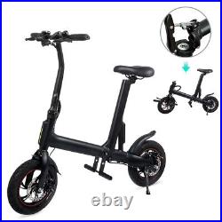 12INCH Folding Electric Bike Commuter Bicycle City Ebike 36V 7.8AH Battery