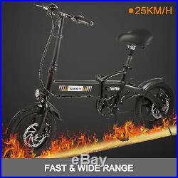 14 250W 36V Electric Bicycle Folding Ebike Bike Lithium Battery Powered