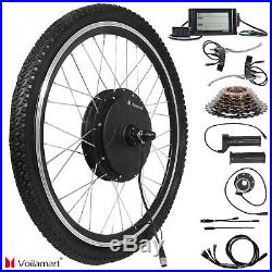 1500W 48V with LCD Rear Wheel Electric Bicycle Motor Conversion Kit E Bike Cycling