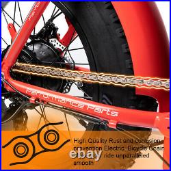 20 48V 13AH 500W Folding Electric Fat Tire Bike Beach Bicycle City Ebike
