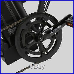 20 500W 36V Black Folding Electric Fat Tire Beach Snow Bicycle E bike Throttle