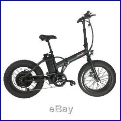 20 500W Foldable Electric Bicycle 6 Speed 2 Modes E-Bike 23MPH with 36V Battery