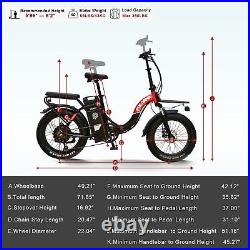 20 E-bike 1200W Electric Bicycle Mountain Snow City Ebike 48V/30Ah Fat Tire