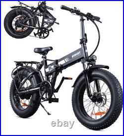 20 Ebike 750W Electric Bike Bicycle Mountain 48V/12.8Ah Snow Fat Tire E-bike