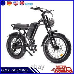 20 Ebike Electric Bike Fat Tire E-bike 500W Mountain Bicycle Long Range Battery