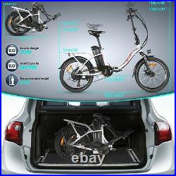 20 Electric Bike Commuting Bicycle 350W 10.4AH LI-Battery Citybike ebike-HOT\