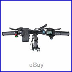 20 Electric Folding Mountain Bike Bicycle 350W 48V 7 Speeds LCD Moped E-Bike US