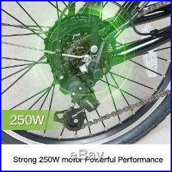 20 Folding Electric Bike Commuter City Bicycle Cycling 36V 250W 6.6AH E-Bike US