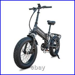 20 Folding Electric Bike eBikes Bicycle 48V Mountain Fat Tire City Bike 9 Speed