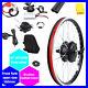 20 Front Wheel Electric Bicycle Ebike Conversion Kit Hub Motor Cycling 36V 250W
