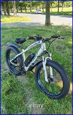 2021 Taoci Python 1000w Fat Tyre Electric Bike Ebike Mud 17.5ah 1000w 48v 40 Mls