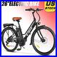 2023 E-Bike 26 Electric Bike for Adults 350W Motor City Bicycle Mountain Ebike