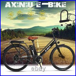 2024 Axiniu E-Bike 26 Electric Bike 500W City Bicycle -Commuter Ebike New