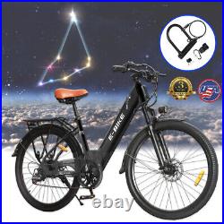 2024 E-Bike 26 Electric Bike for Adults 750W Motor City Bicycle -Commuter Ebike