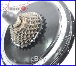 24/36/48V 500W Threaded Brushless Gearless Rear Hub Motor Ebike Electric Bicycle