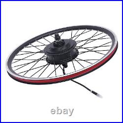 24 500W Ebike Front Wheel Electric Bicycle Hub Motor Conversion Kit 36V LCD