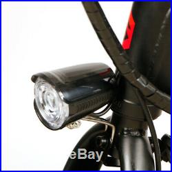 250W 14 Folding Aluminum E-Bike Electric Bicycle Mountain Bike LED with Battery