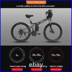 26 1000W 48V 21-Speed Mountain Beach Electric Bike Bicycle EBike E-Bike LCD