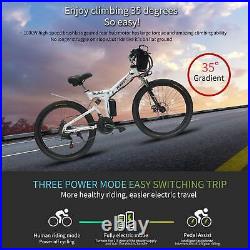 26 1000W 48V Mountain Electric Bike Bicycle EBike E-Bike Removable battery LCD