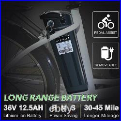 26 350W 36V Mountain Electric Bike Bicycle EBike E-Bike Removable Battery LED