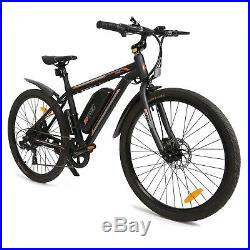 26 350W Electric Bicycle Bike Beach Mountain Ebike withRemovable Lithium Battery