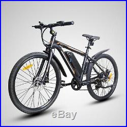 26 350W Electric Bicycle Bike Beach Mountain Ebike withRemovable Lithium Battery