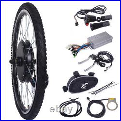 26 48V 1000W Front Electric Ebike Wheel Bicycle Motor Conversion Kit Motor Hub