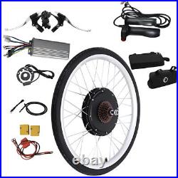 26 48V Electric Bicycle Rear Wheel Ebike Hub Motor Conversion Kit 1000W