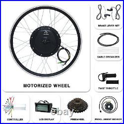 26 48V Rear Wheel Electric Bicycle Motor Conversion Kit 1000W eBike Hub JAUOPAY