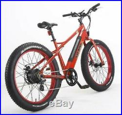 26 500W Electric Bicycle Bike Beach Mountain Ebike Lithium Battery with Fat Tire