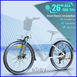 26 500W Low Step Electric Bike, City Bike Commuter Road Bicycle Adult Ebike NEW
