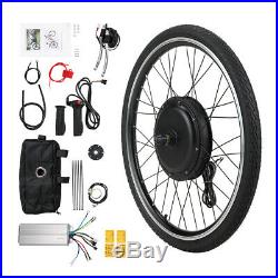 26 E-Bike Front Wheel 36V 500W Electric Bicycle Motor Conversion Kit Hub