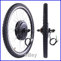 26 Electric Bicycle 48V 1000W Rear Wheel Conversion Kit New E-Bike Motor Hub