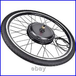26 Electric Bicycle Front/Rear Wheel 48V 1000/1500W Ebike Motor Conversion Kit