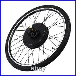 26 Electric Bicycle Front Wheel Ebike Motor Conversion Kit 48V 1000W
