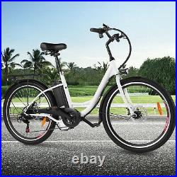 26 Electric Bike 350W Commute Bicycle With Removeable Li-Battery City Ebikes USA