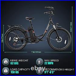 26'' Electric Bike, 500W Commute Bicycle Li Battery Manned Ebike Mountain Bike