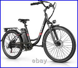 26'' Electric Bike, 500W Commute Bicycle Li-Battery Manned Ebike Mountain Bike