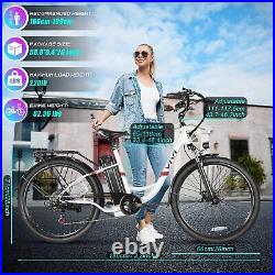 26'' Electric Bike 500With350W Commuter Li-Battery Manned Ebike Mountain Bicycle