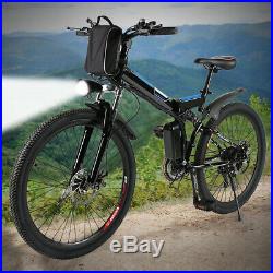 26 Electric Bike E-Bike Folding Mountain Bicycle Cycling 36V Shimano 21 Speed