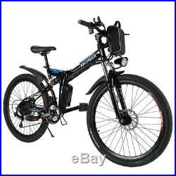 26 Electric Bike E-Bike Folding Mountain Bicycle Cycling 36V Shimano 21 Speed