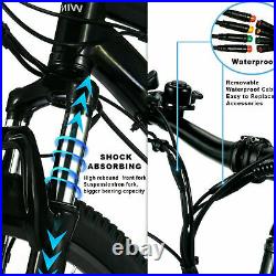 26 Electric-Bike Mountain Bicycle 500W Commuter Ebike 20MPH Shimano 21-Speed###