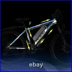 26'' Electric Bike Mountain Bicycle 500W EBike, Shimano 21Speed 36V Li-Battery