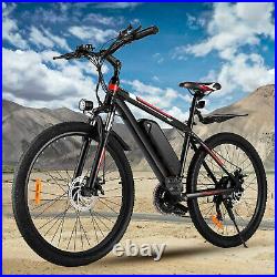 26-Electric Bike Mountain Bicycle Adults Commuter Ebike 48V-&2022-SALE-500W. NEW