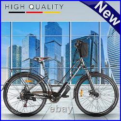 26'' Electric Bike Mountain Bicycle Ebike 21 Speed withRemoveable Li Battery^^USA